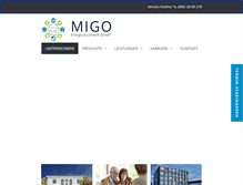 Tablet Screenshot of migo.de