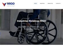 Tablet Screenshot of migo.com.mx